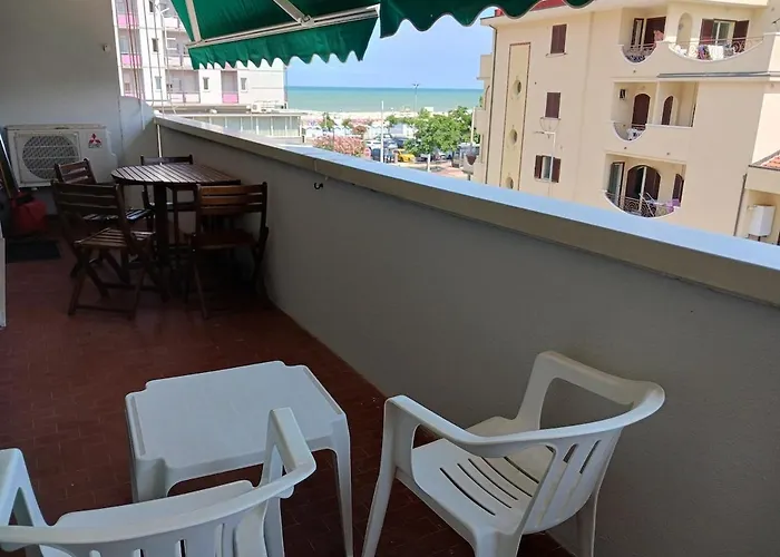 Apartamento Alba Trilocale Vista Mare - 2 Da Letto Riccione